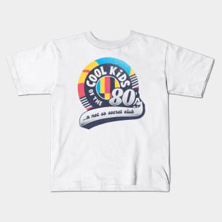 Cool Kids Club Born in The Eighties by Tobe Fonseca Kids T-Shirt